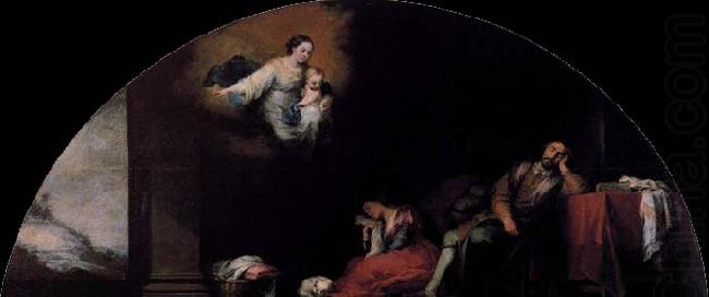 Dream of Patrician John, MURILLO, Bartolome Esteban